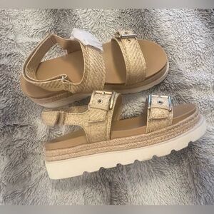 NWOB! Madden Girl Mason Espadrille Platform Sandals